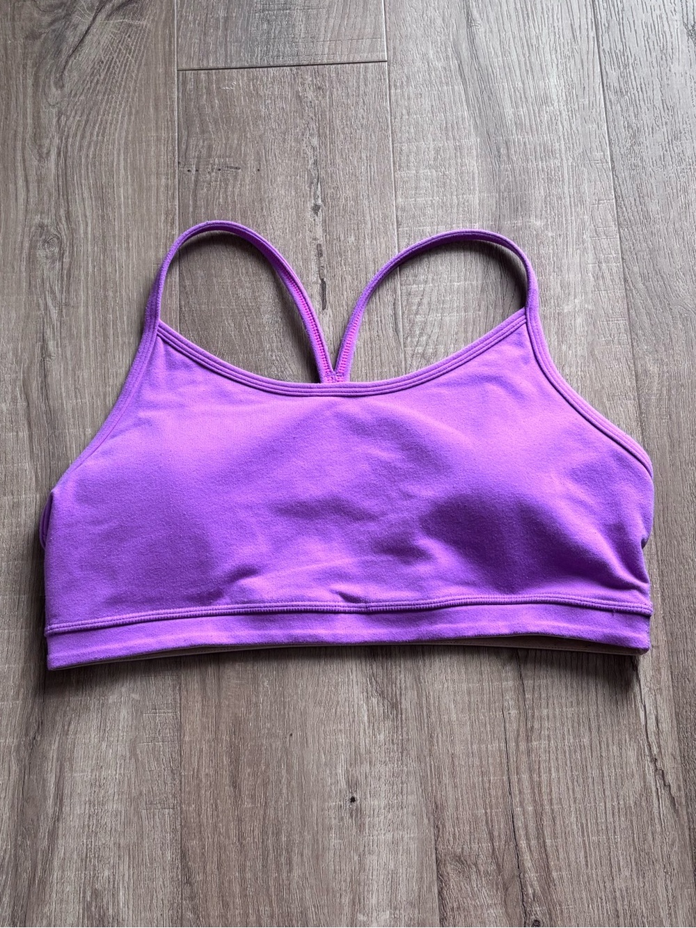 Lululemon Flow Y Bra in Pink